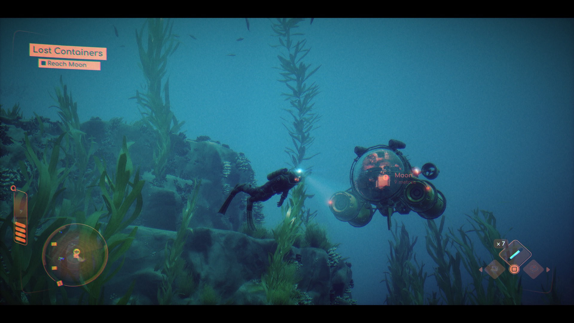 Sous la capture d'écran des vagues