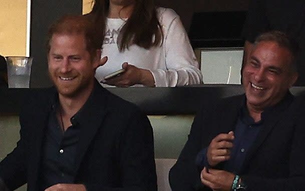 Le prince Harry apprécie le match entre l'Inter Miami CF et le Los Angeles Football Club