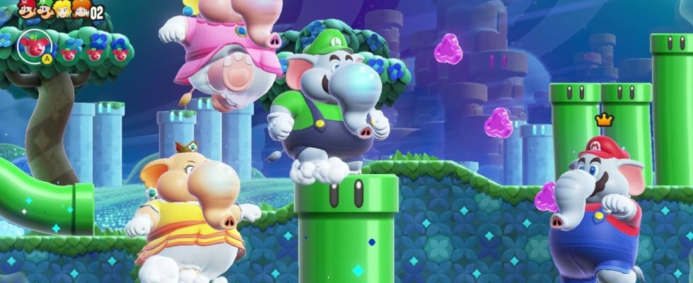 Super Mario Bros. Wonder porte bien son nom dès la première heure