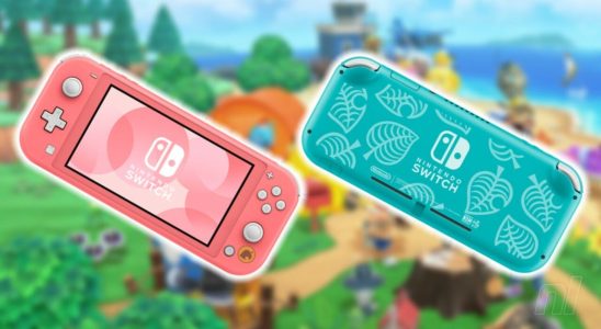 Nintendo annonce deux nouveaux Switch Lites sur le thème Animal Crossing: New Horizons, disponibles en octobre