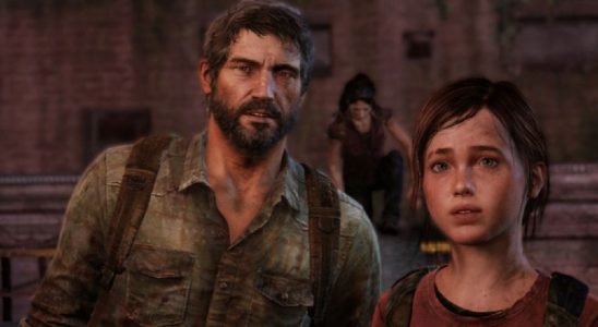 Joel and Ellie in The Last Of Us.