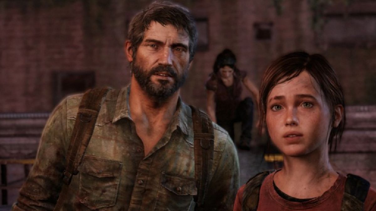 Joel and Ellie in The Last Of Us.