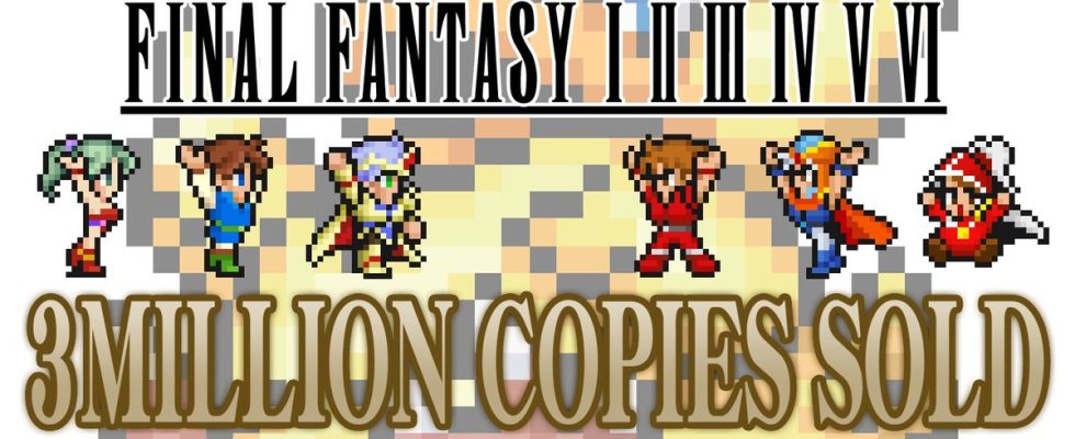 Les ventes de Final Fantasy Pixel Remaster dépassent les trois millions