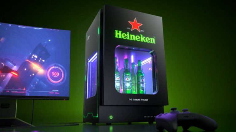 Heineken a construit un PC de jeu doté d'un réfrigérateur à bière à l'intérieur
