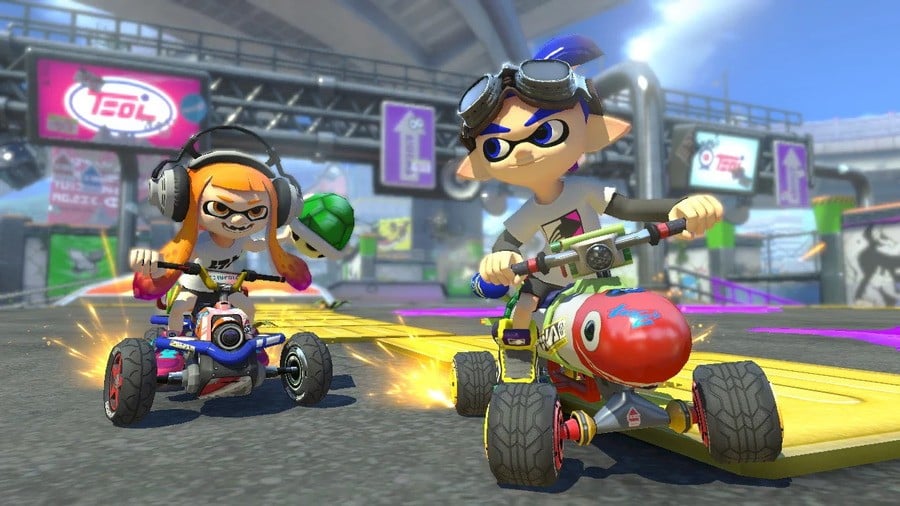 Mario Kart 8 Deluxe Splatoon