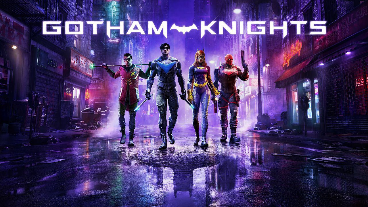 Surface des notes de Gotham Knights Switch
