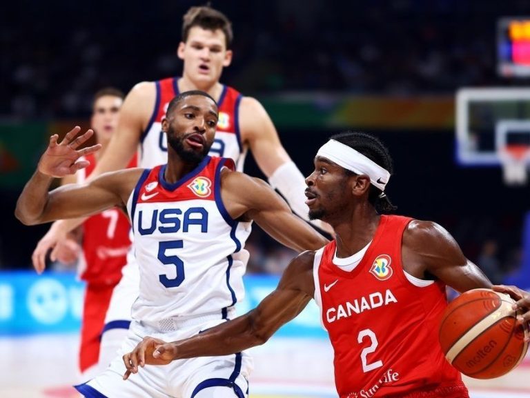 Première médaille pour les hommes du Canada à la Coupe du monde FIBA