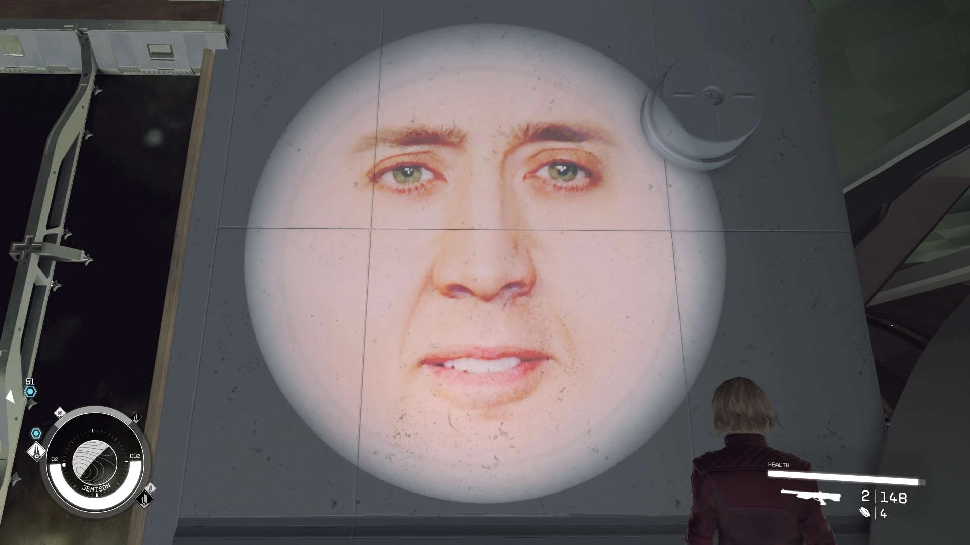 Lampe de poche blague Starfield Nic Cage