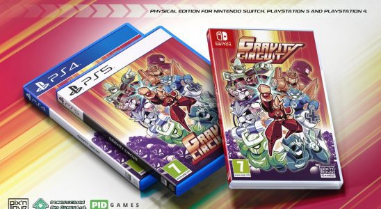 Gravity Circuit obtient une sortie physique sur Switch