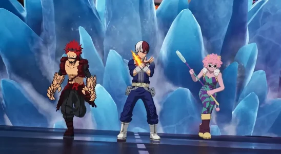 My Hero Academia characters in Fortnite like Todoroki