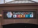 Fueling Brains Academy à McKnight Towne Square, qui a été fermée en raison d'une épidémie d'E. coli.