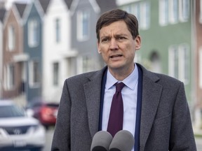 David Eby, premier ministre de la Colombie-Britannique.