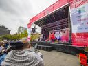 Photo d’archives : la première célébration Light Up Chinatown en 2021.