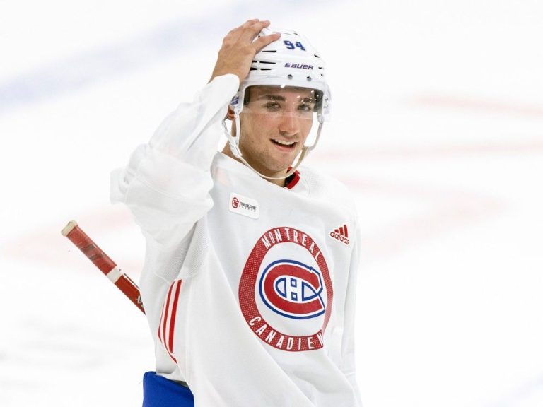 Logan Mailloux vise à faire partie des Canadiens cette saison