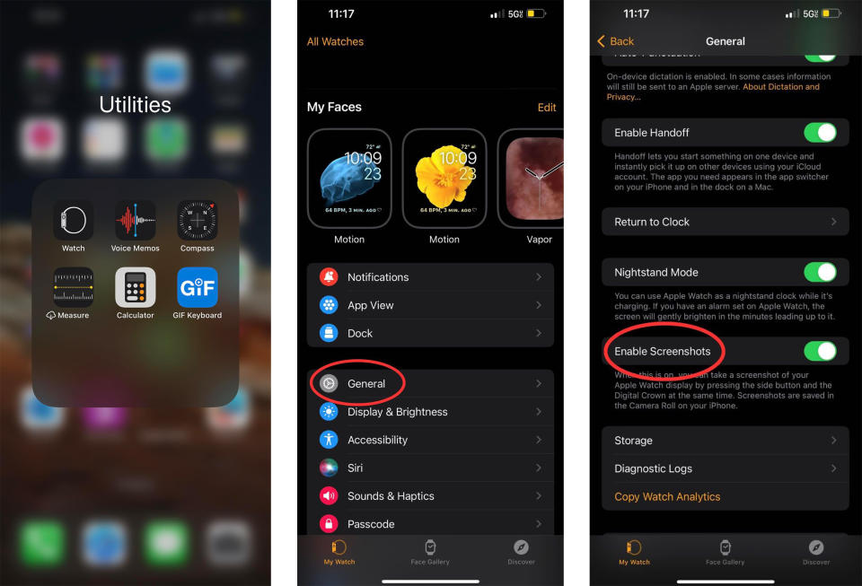 Comment prendre une capture d'écran sur une Apple Watch