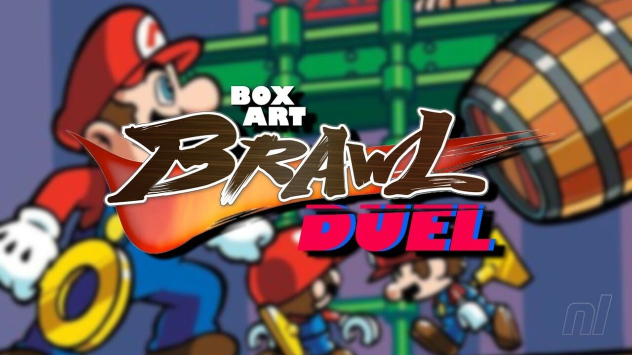  Box Art Brawl - Duel : Mario contre Mario.  Donkey Kong
