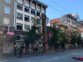 incendie d'une auberge