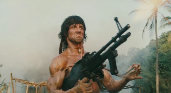 Sylvester Stallone in Rambo: First Blood Part II