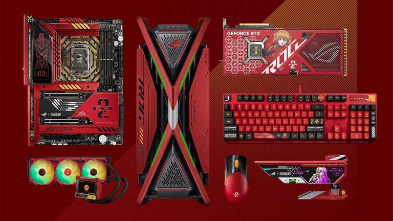 La nouvelle collection Asus ROG Evangelion est disponible sur Amazon, Newegg
