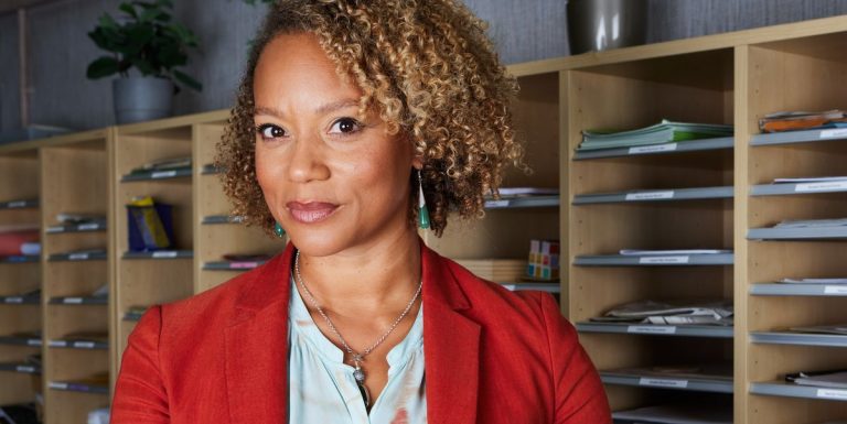 Angela Griffin de Waterloo Road veut que son vrai mari revienne sous le nom de "méchant Vinnie"
