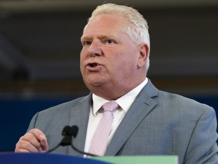 Le premier ministre de l’Ontario, Doug Ford, annonce l’annulation des suppressions de terres dans la Ceinture de verdure