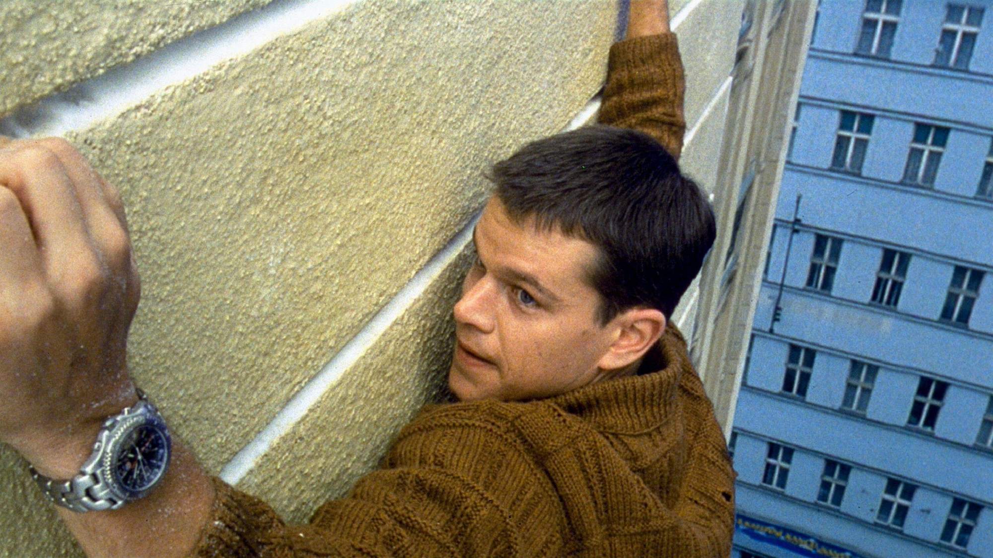 Matt Damon dans le rôle de Jason Bourne dans Bourne Identity