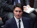 Le Premier ministre Justin Trudeau au siège de l'ONU à New York le 20 septembre 2023. (Photo de Bryan R. Smith / AFP) 