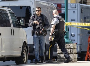 incident avec la police de Coquitlam