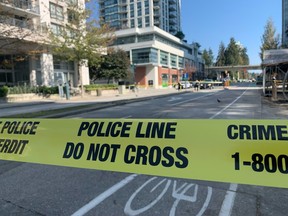 incident avec la police de Coquitlam