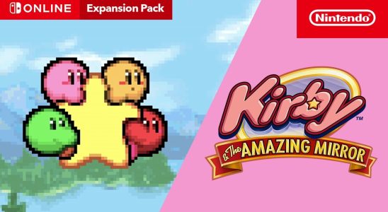 Nintendo Switch Online ajoute Kirby et The Amazing Mirror la semaine prochaine