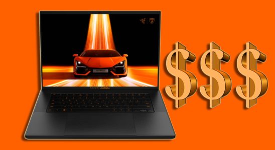 Razer Blade 16 rencontre Lamborghini dans ce crossover bizarre