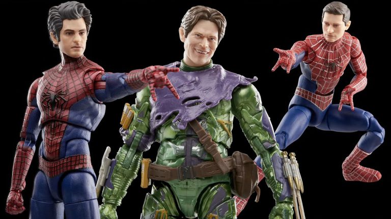 Spider-Man : No Way Home Les figurines Marvel Legends incluent Doc Ock, Goblin et Spideys démasqués
