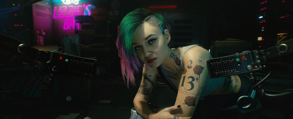 Judy in Cyberpunk 2077