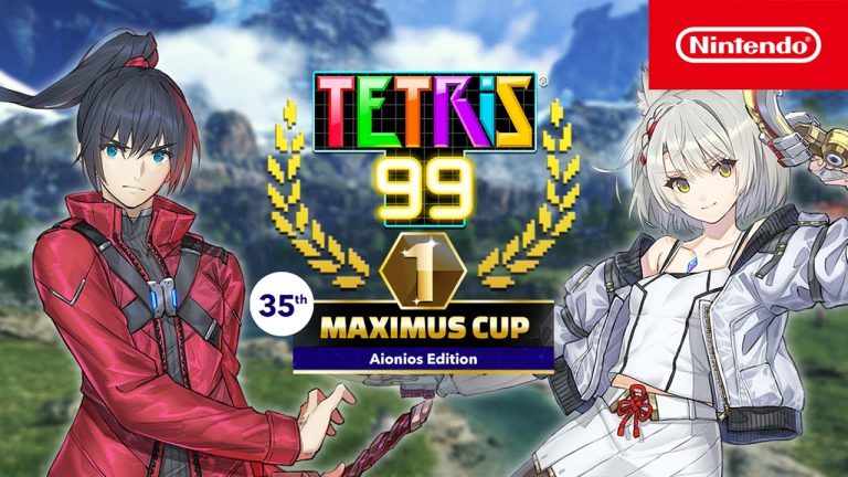 Tetris 99 35e Maximus Cup avec le thème Xenoblade Chronicles 3
