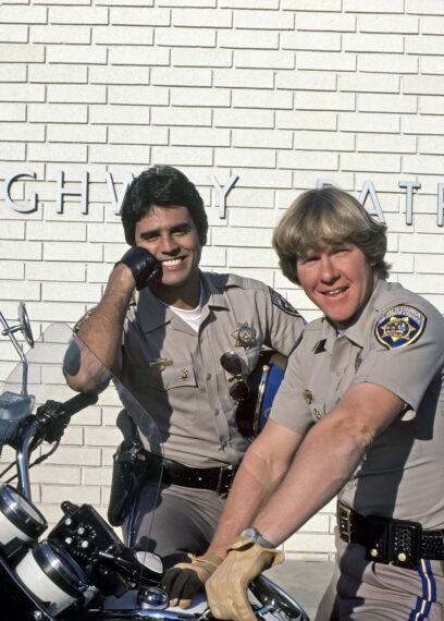 Erik Estrada et Larry Wilcox de « Chips »