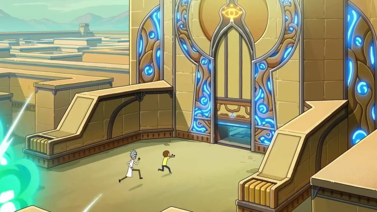 Rick and Morty Zelda easter egg