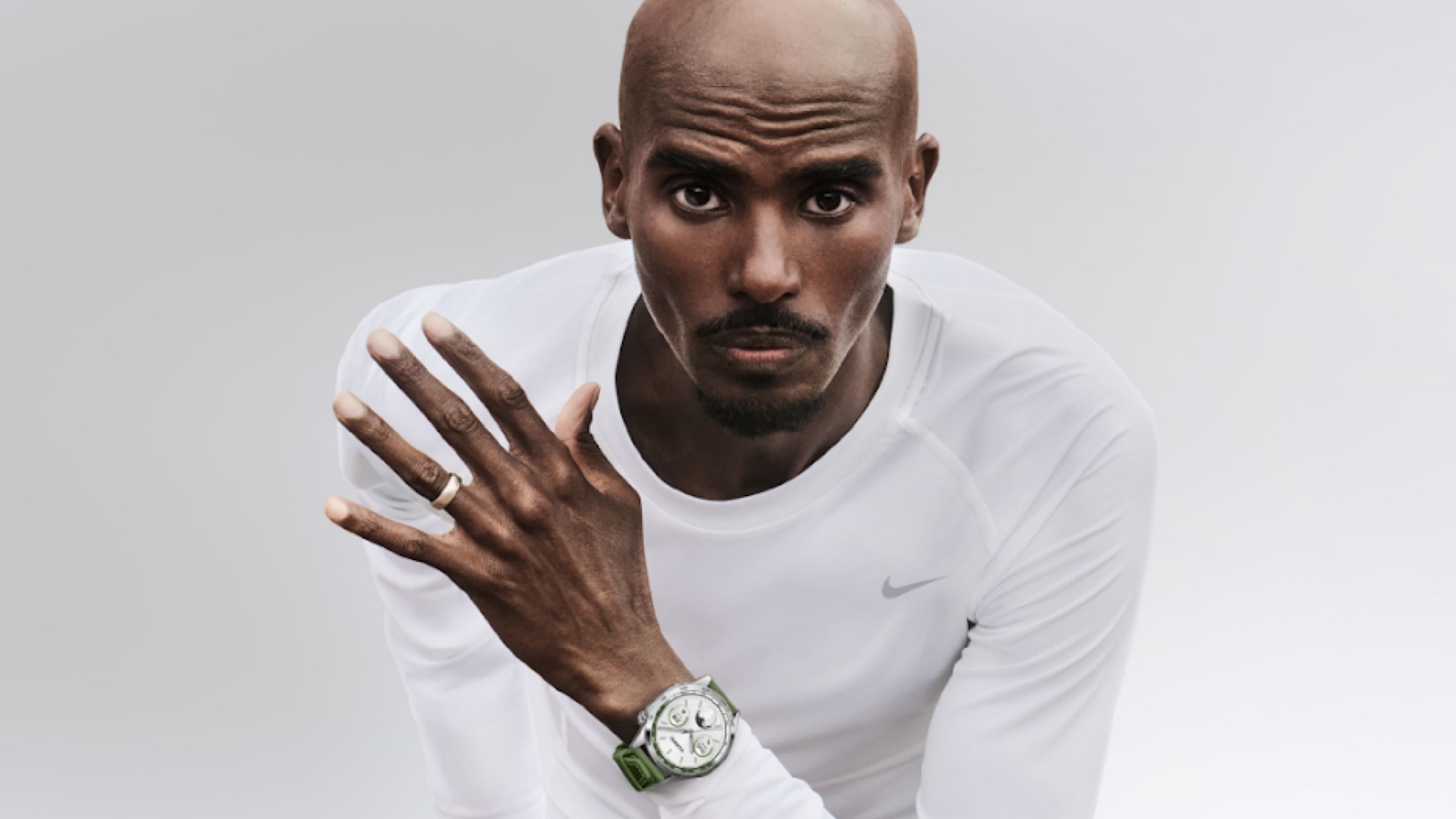 Mo Farah pour Huawei