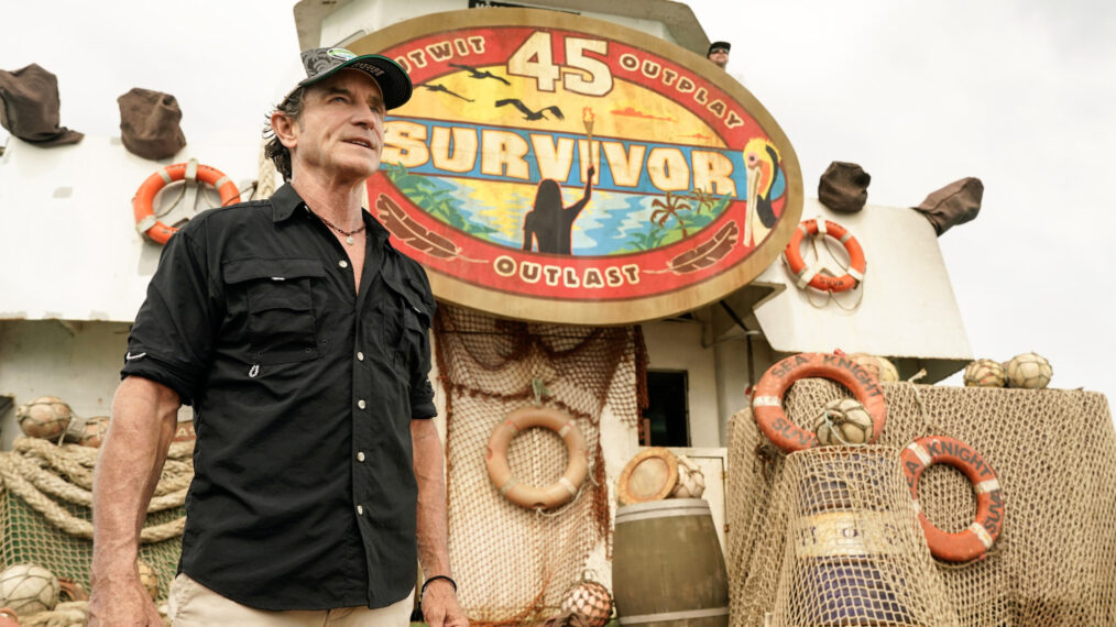 Jeff Probst à l'avant-première de la saison 45 de 