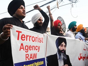 manifestation à Lahore