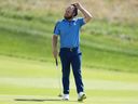 Tyrrell Hatton de Team Europe assiste à une séance d'entraînement avant la Ryder Cup 2023.