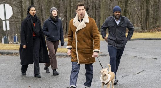 FBI: Most Wanted Task Force with Remy walking a dog