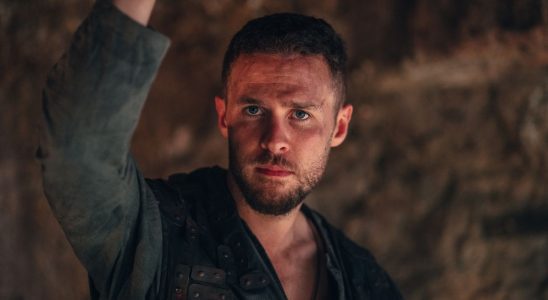 Iain De Caestecker as King Arthur in Th Winter King