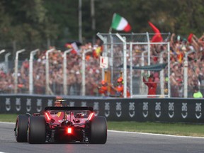 Carlos Sainz, qualifié pour la pole position