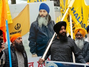 Manifestation de Hardeep Singh Nijjar