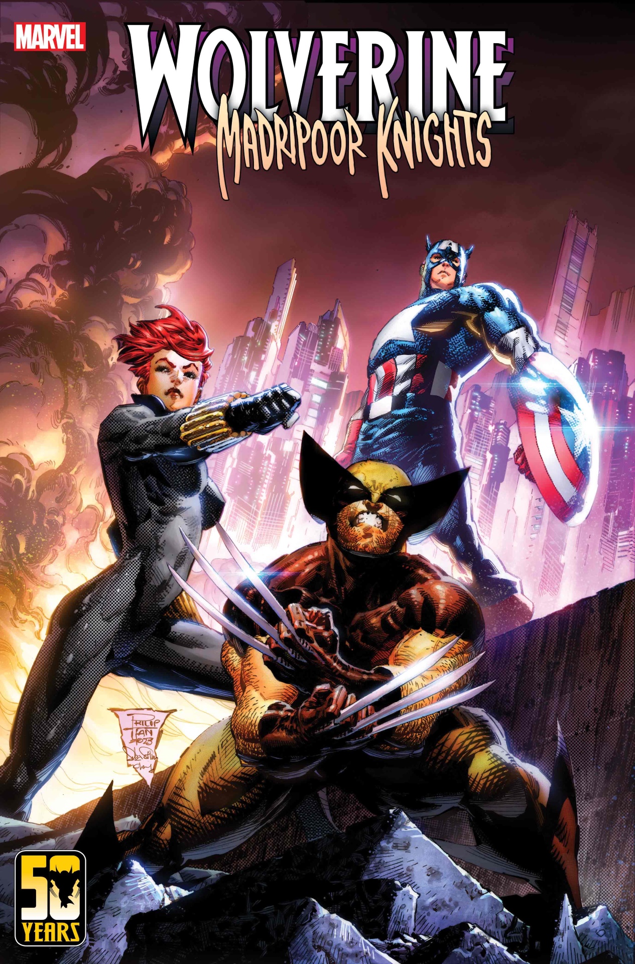 Couverture de Wolverine : Madripoor Knights #1 par Philip Tan