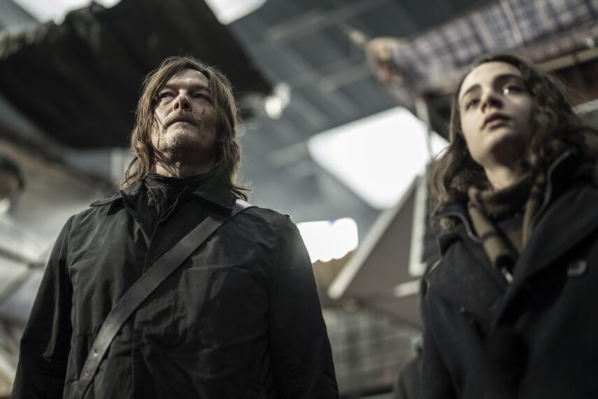 Norman Reedus et Louis Puech Scigliuzzi dans 