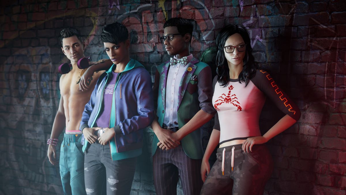 Embracer Group is set to suffer more studio closures in the coming months. A screenshot of the main characters from Saints Row, the last game from closed studio, Volition.