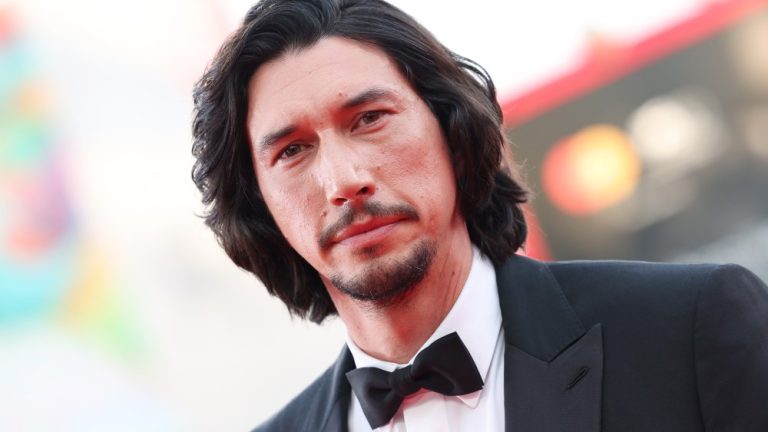 VENICE, ITALY - AUGUST 31: Adam Driver attends a red carpet for the movie "Ferrari" at the 80th Venice International Film Festival on August 31, 2023 in Venice, Italy. (Photo by Vittorio Zunino Celotto/Getty Images)