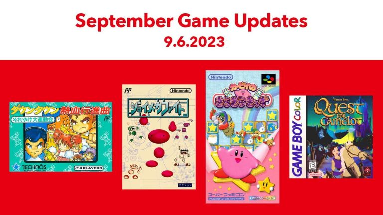 Game Boy, SNES et NES – Nintendo Switch Online ajoute Kirby's Star Stacker, Quest for Camelot, Downtown Nekketsu March et Joy Mech Fight    
