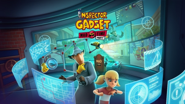 inspecteur gadget MAD time party keyart